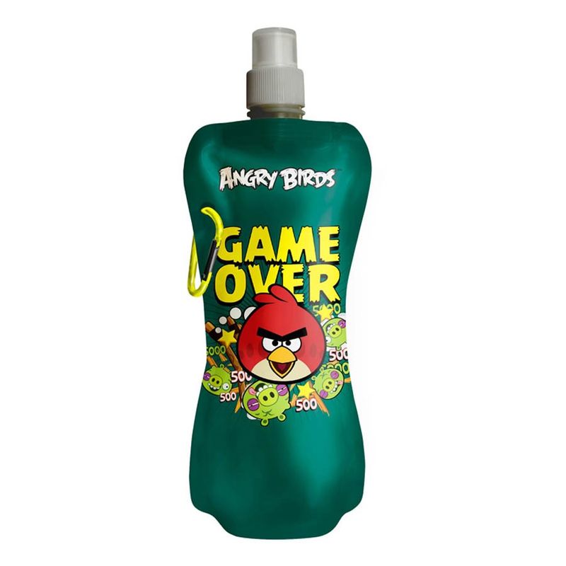 Squeeze Flexível Angry Birds Game Over Verde