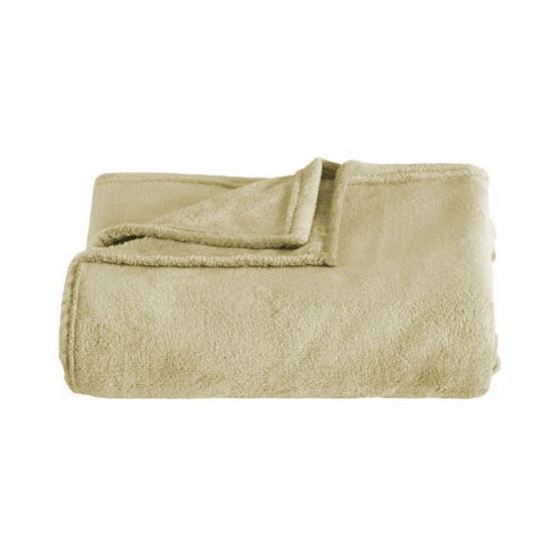 Cobertor Solteiro Kacyumara Blanket Microfibra Fendi Claro