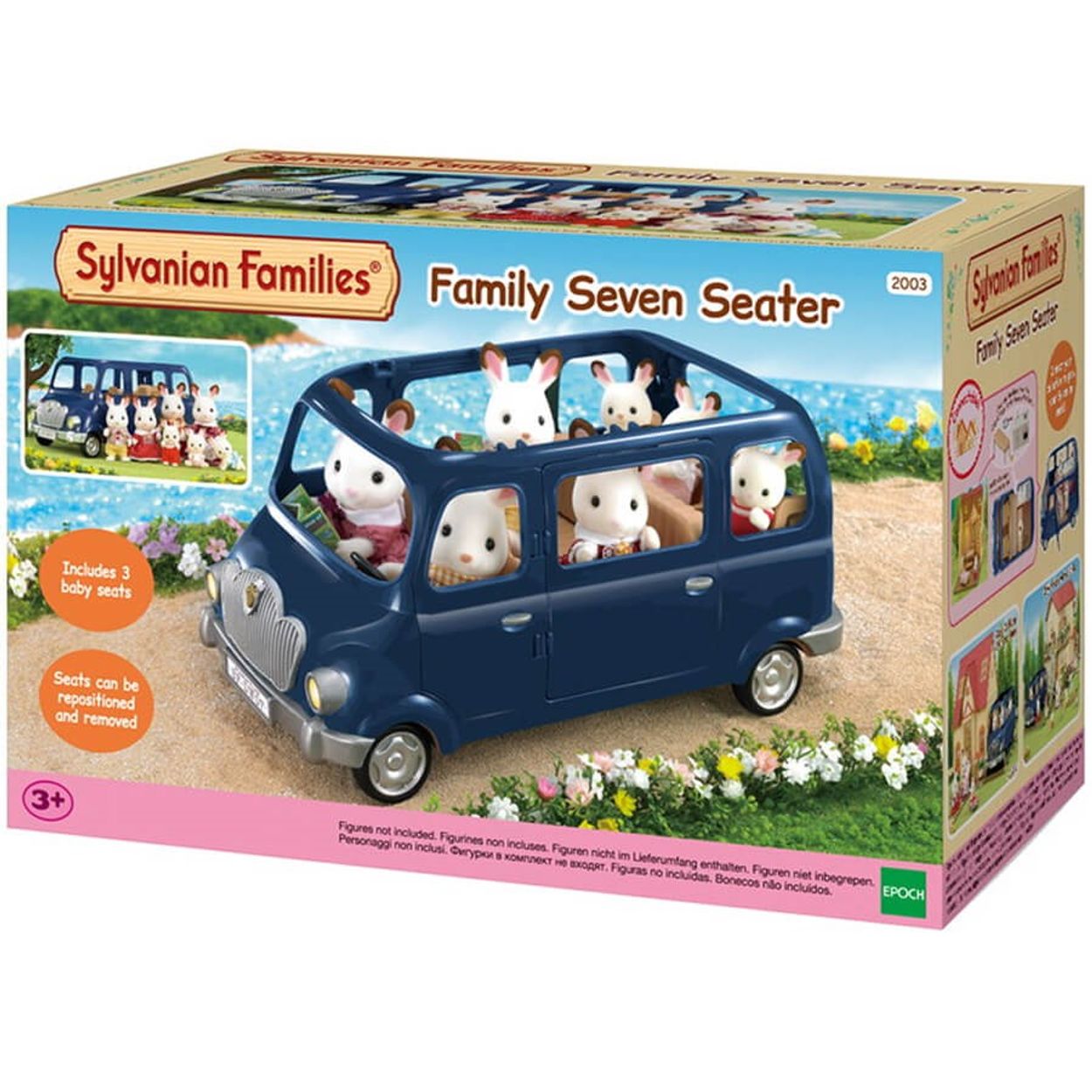 Conjunto de jogos de famílias sylvanian parque de diversões infantil,  figuras de jogos, conjuntos infantis, brinquedos