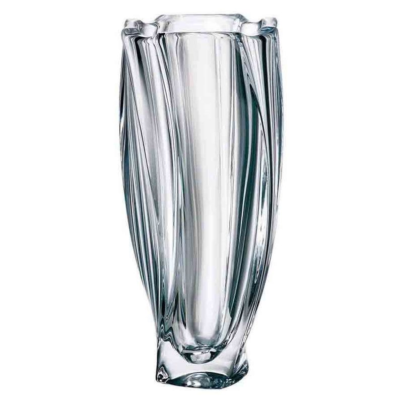 Vaso de Cristal Bohemia Neptuno Bojudo 30cm