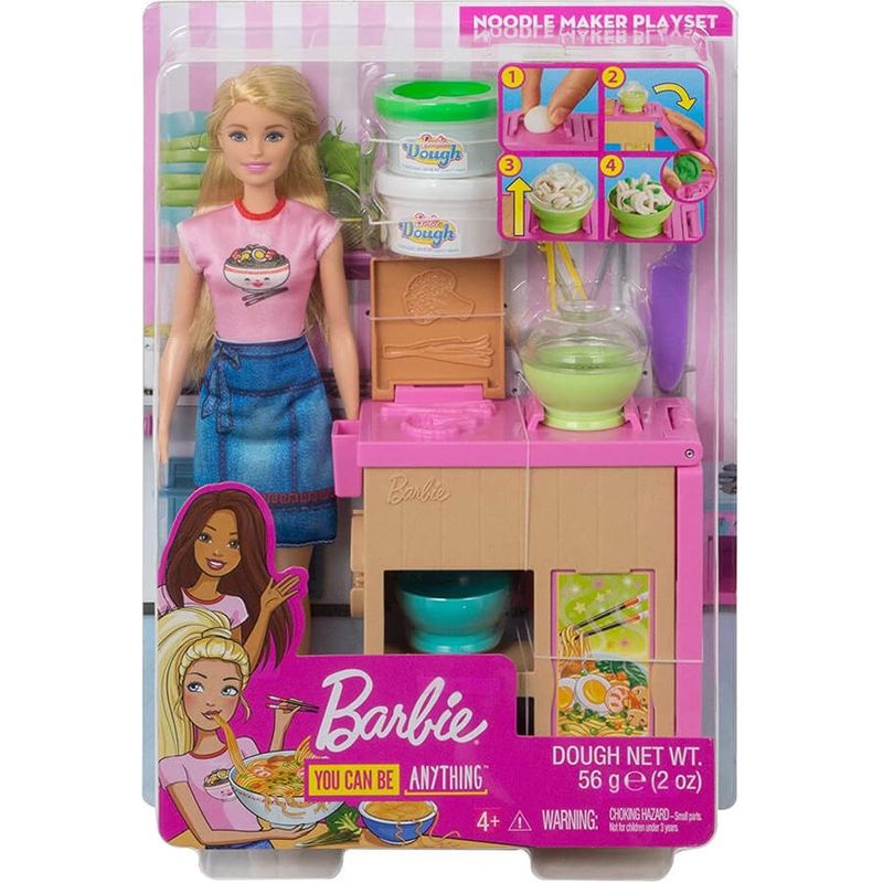 Boneca Mattel Barbie Profissões Chef de Macarrão GHK43