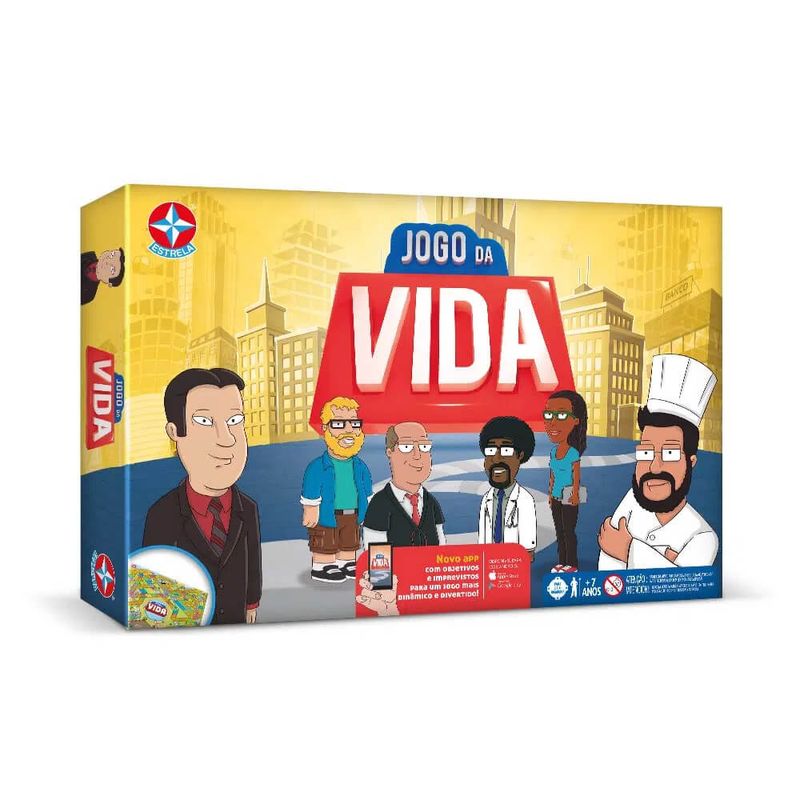 Jogo Da Vida Estrela - Lojas Donna