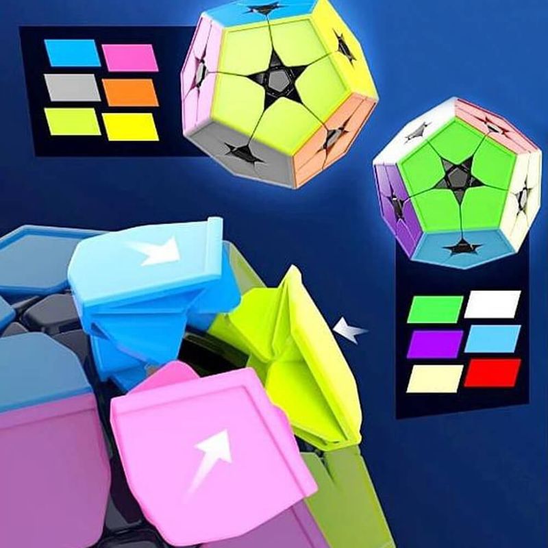 Cubo Mágico Demolidor Megaminx Pentágono Profissional