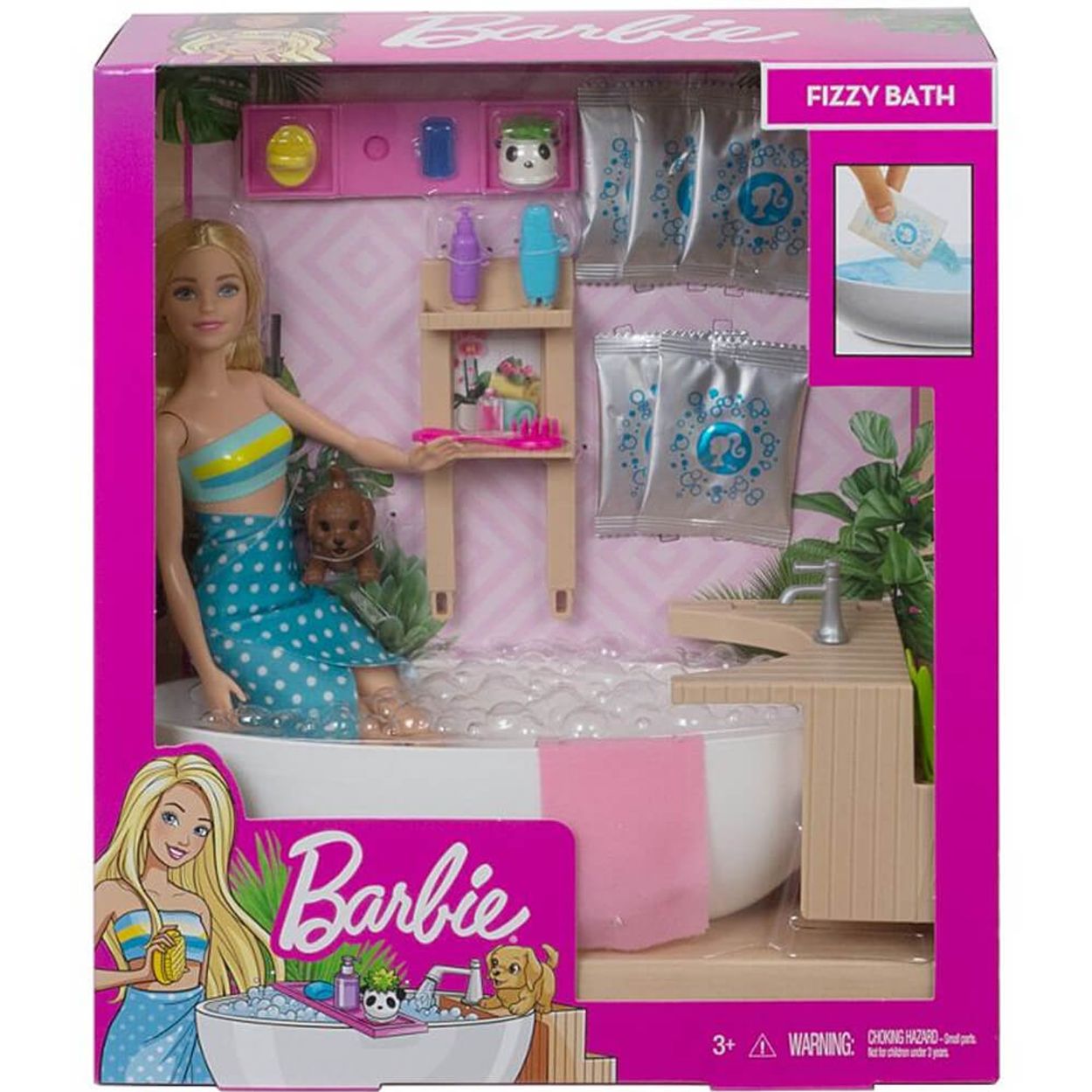 Kit Infantil Barbie Edredom + Jogo Cama + Almofada + Boneca