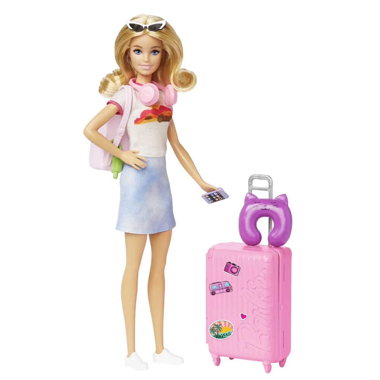 Kit Infantil Barbie Edredom + Jogo Cama + Almofada + Boneca